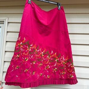 Oilily hot pink skirt